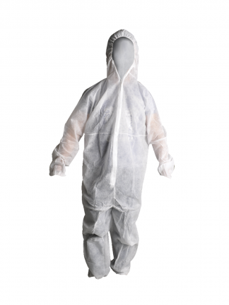 Disposable White Coverall Protective Clothing SafeCorp
