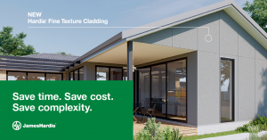 Hardie Fine Texture Cladding new from James Hardie