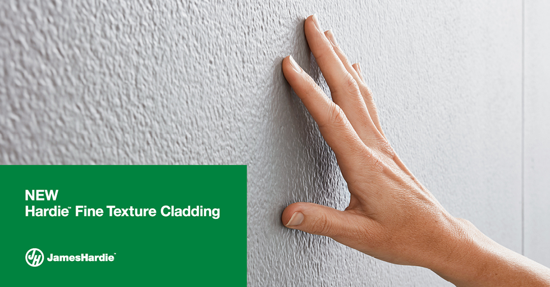 Hardie Fine Texture Cladding new from James Hardie