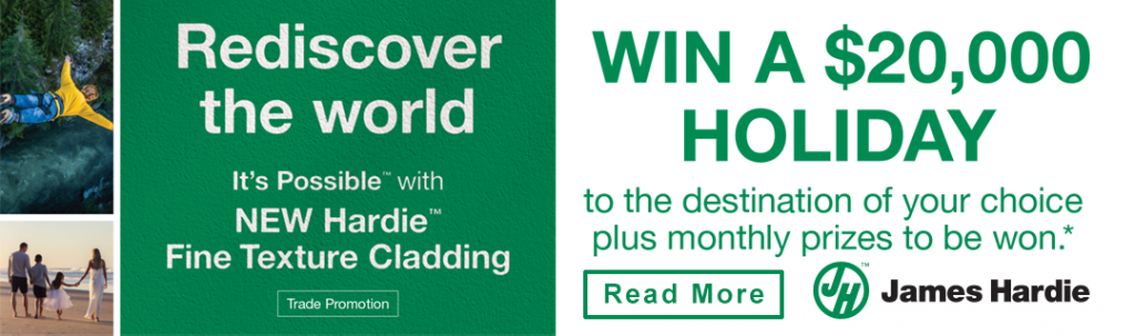 Promotion - Rediscover the World with James Hardie and PlastaMasta