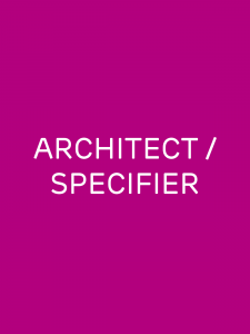 Products for Architects & Specifiers