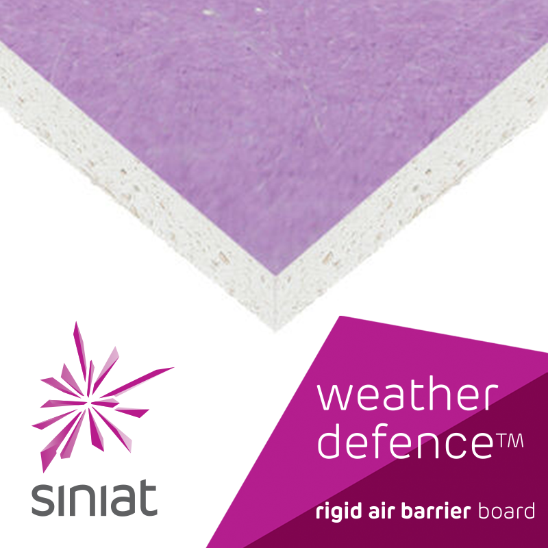 Siniat Weather Defence Rigid Air Barrier Board